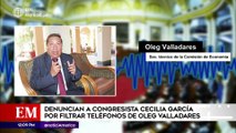 Denuncian a congresista Cecilia García por filtrar teléfonos de Oleg Valladares | Edición Mediodía (HOY)