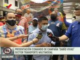Sector transporte multimodal de Caracas presenta candidatos a la Asamblea Nacional