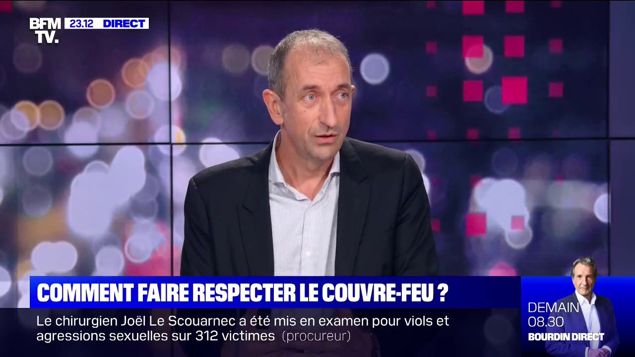 Couvre-feu: pour Thierry Clair (Unsa Police), "il ne faut pas compter sur les policiers pour jouer les Pères Fouettard"