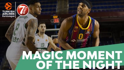 7DAYS Magic Moment of the Night: Brandon Davies, FC Barcelona