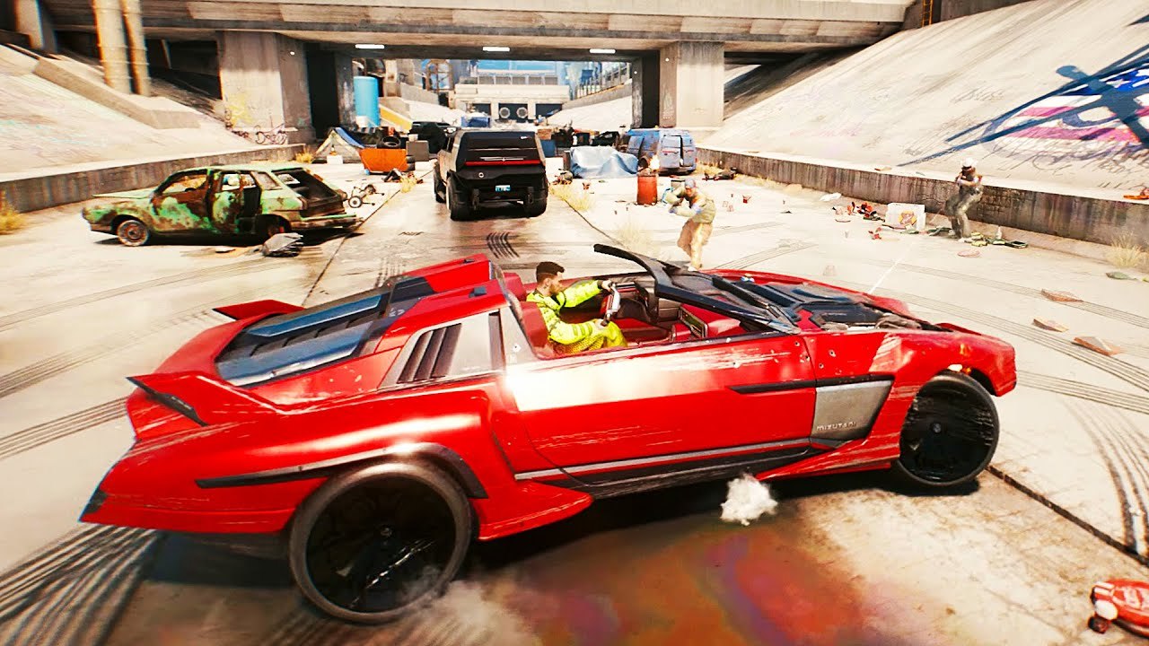 CYBERPUNK 2077 "Les Véhicules" 4K