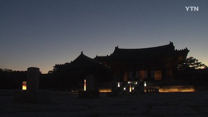 [영상] 가을 빛으로 물든 고궁의 밤 / YTN
