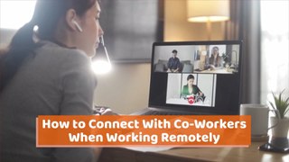 Connecting For Work At A Distance