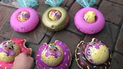 FUN at The Swimming Pool _ Kids Video for Kids Playing in Water with LOL Confetti Pop Floaty