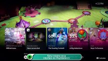 Sony mostra nova interface do PlayStation 5