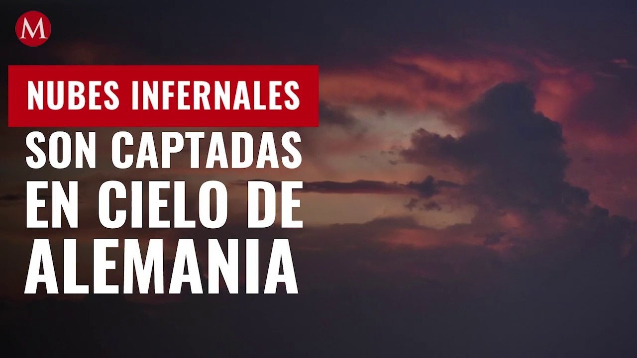 Aterradoras nubes 'infernales' son captadas en el cielo de Alemania; video se hace viral