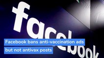 Facebook bans anti-vaccination ads but not antivax posts, and other top stories in technology from October 16, 2020.