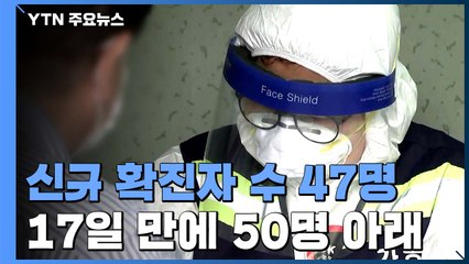 어제 47명 신규확진...국내발생 41명·해외유입 6명 / YTN