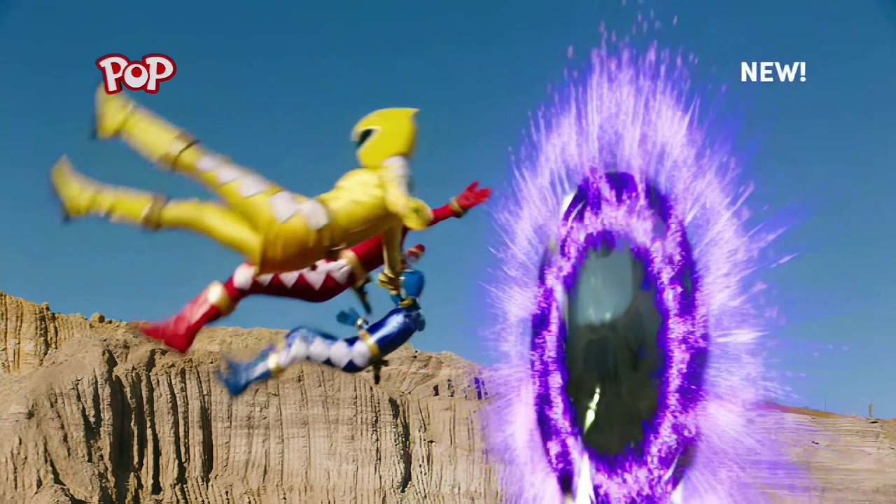 Power Rangers Beast Morphers S2 Ep 13 Grid Connection Jason Dino Power Team Up Fan-Made 4K