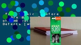 Full version  Before We Are Born: Essentials of Embryology and Birth Defects [with Student