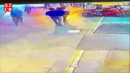 Bisikletli çocuğu iterek düşürdü