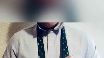 Pasos para hacer un nudo simple de corbata