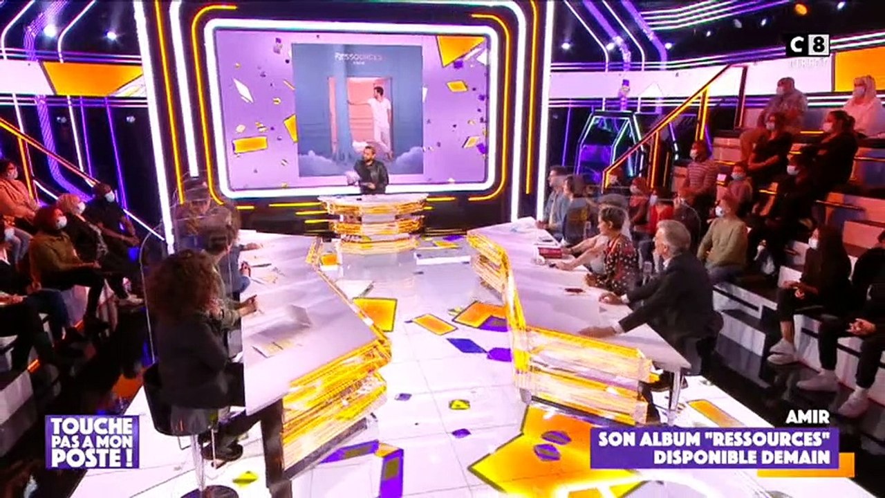 Amir invité de "Touche pas à mon poste" jeudi 15 octobre 2020 - c8