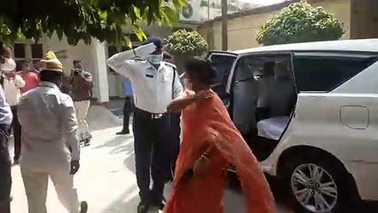 सीतापुर की प्रभारी मंत्री स्वाति सिंह का जिलादौरा