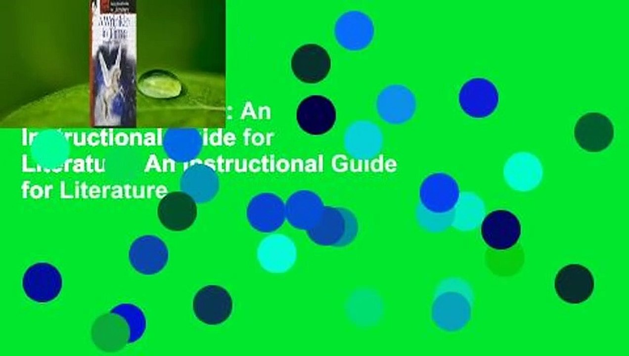 A Wrinkle in Time: An Instructional Guide for Literature: An Instructional Guide for Literature