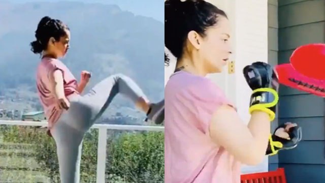 Kangana Ranaut अपनी फिल्मों Tejas और Dhakad के लिए ले रही हैं एक्‍शन ट्रेनिंग | FilmiBeat