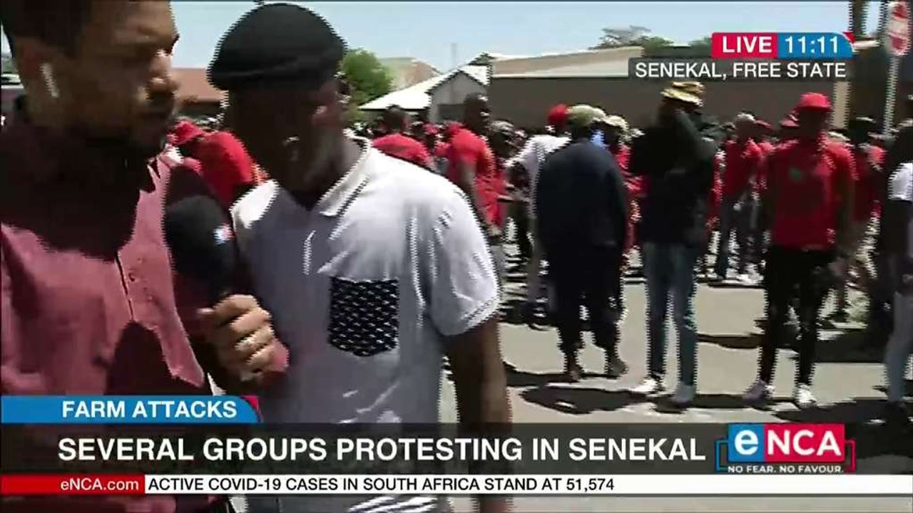 EFF protest in Senekal