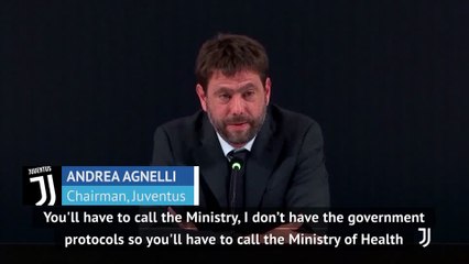 Ask the government if Ronaldo broke coronavirus rules - Juve owner Agnelli