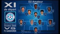 Résumé match D2 : REAL - FC Ganshoren