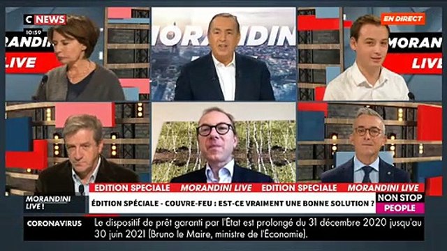 Le spécialiste de l’art oratoire Bertrand Périer revient dans Morandini Live sur CNews sur l’histoire du mot couvre-feu - VIDEO