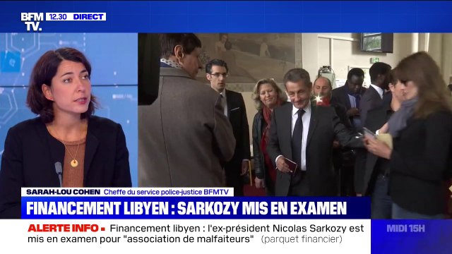 Financement libyen: Nicolas Sarkozy mis en examen pour association de malfaiteurs