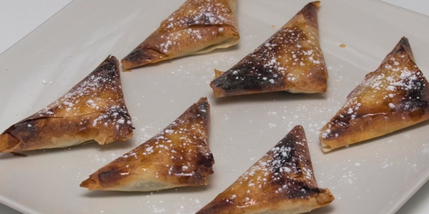 Pañuelitos dulces de morcilla, un aperitivo ideal y delicioso