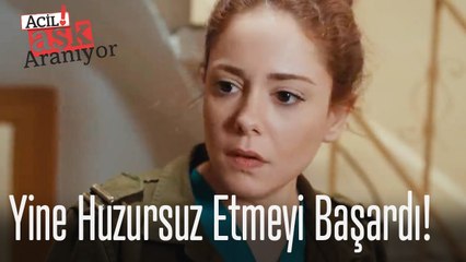 Yine huzursuz etmeyi başardı!