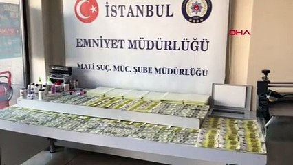 Sahte para basan Suriyelilere operasyon