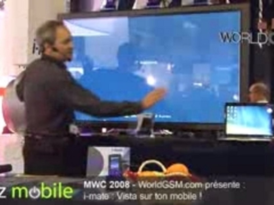 MWC 2008 i-mate Vista  WORLDGSM