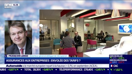 François Leduc (Verspieren) : Envolée des tarifs d'assurance aux entreprises ? - 16/10