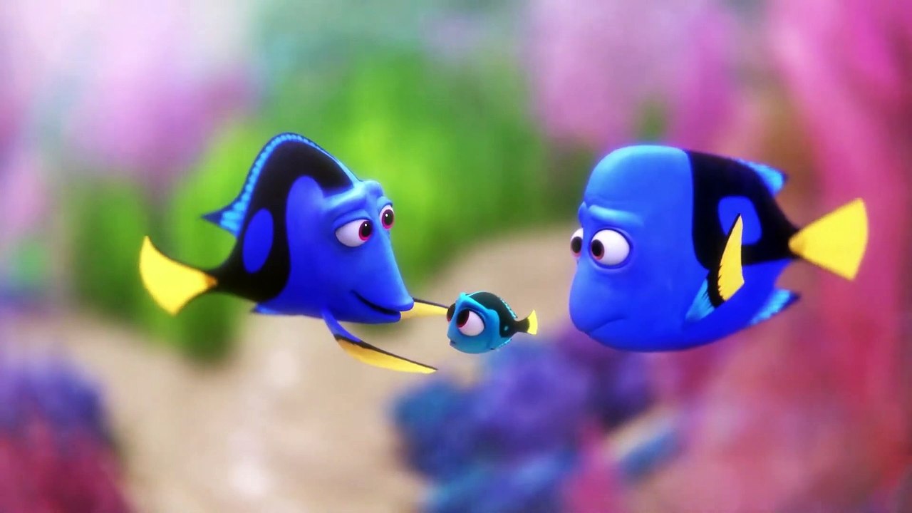 Finding Dory Film Clip - Blijven Zwemmen