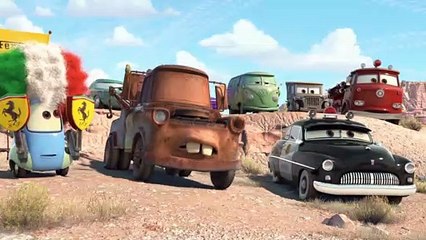 Cars Film Clip - Bliksem McQueen racet tegen Doc
