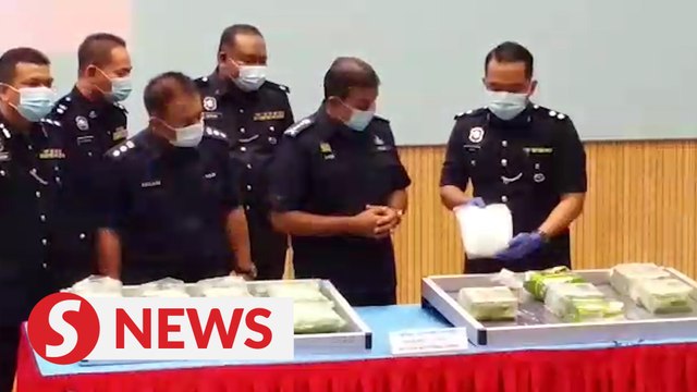 Drug bust: Johor police arrest six, over RM1mil in drugs seized