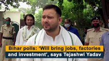 Bihar polls: ‘Will bring jobs, factories and investment’, says Tejashwi Yadav