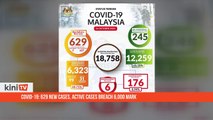 Covid-19: 629 new cases, active cases breach 6,000 mark
