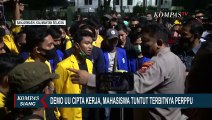 Demo Cipta Kerja Banjarmasin, Mahasiswa Tuntut Perppu Terbit