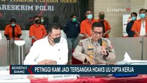 Petinggi KAMI Jadi Tersangka Hoax UU Cipta Kerja