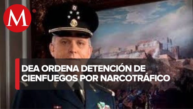 Detienen al general Cienfuegos en EU por narcotráfico