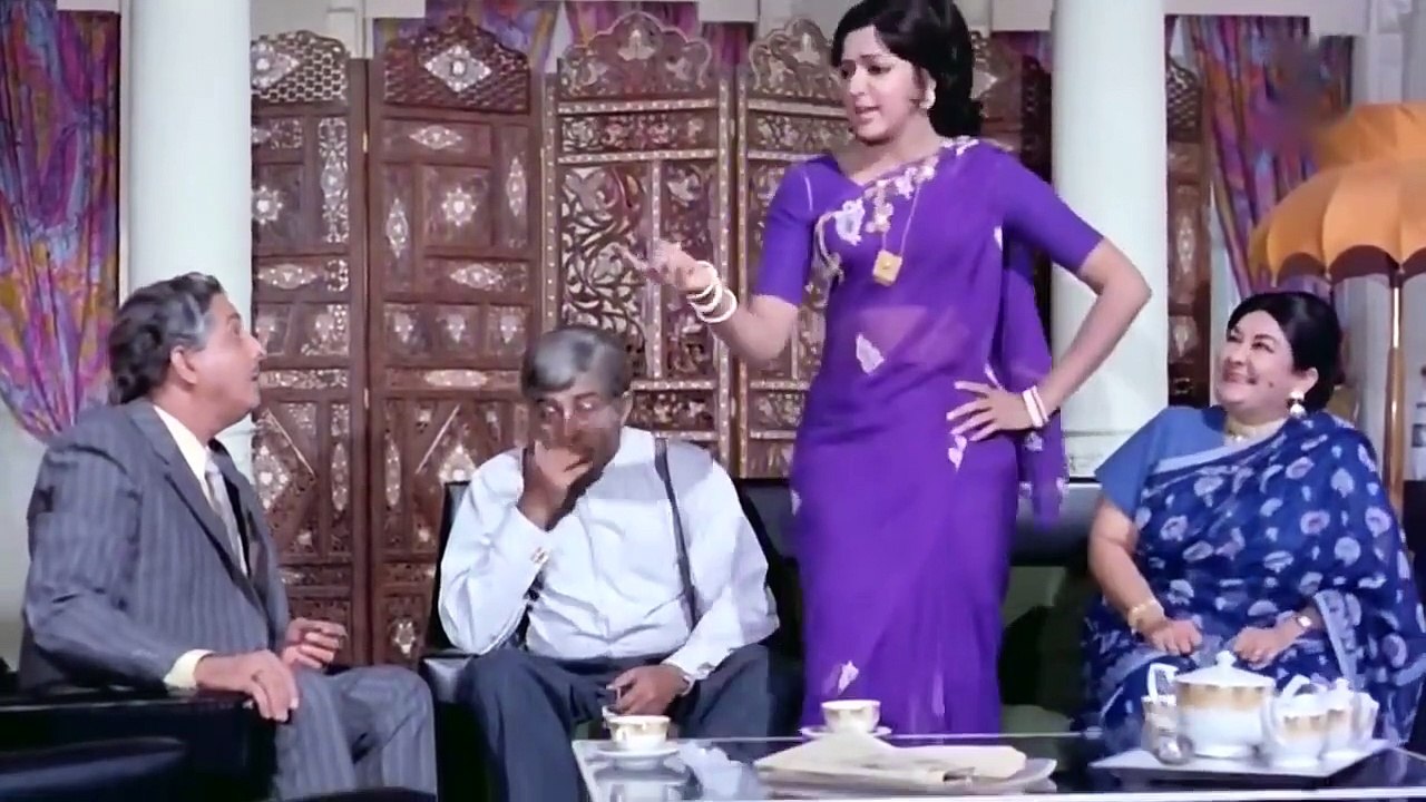 Comedy Scene | Seeta Aur Geeta (1972) | Hema Malini | Manorama | Satyen Kappu | Blockbuster Hindi Movie Seeta Aur Geeta