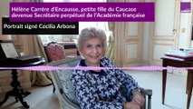 Hélène Carrère d'Encausse, petite fille du Caucase devenue Secrétaire perpétuel de l’Académie française