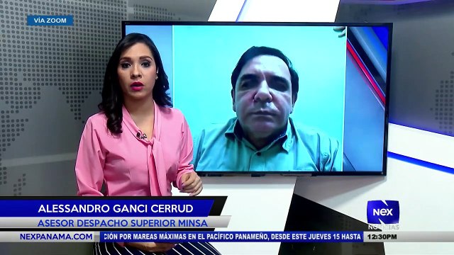 Entrevista a Alessandro Ganci Cerrud, asesor del despacho superior del Minsa - Nex Noticias
