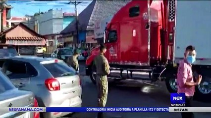 Transportistas circulan en la frontera de Paso Canoas - Nex Noticias
