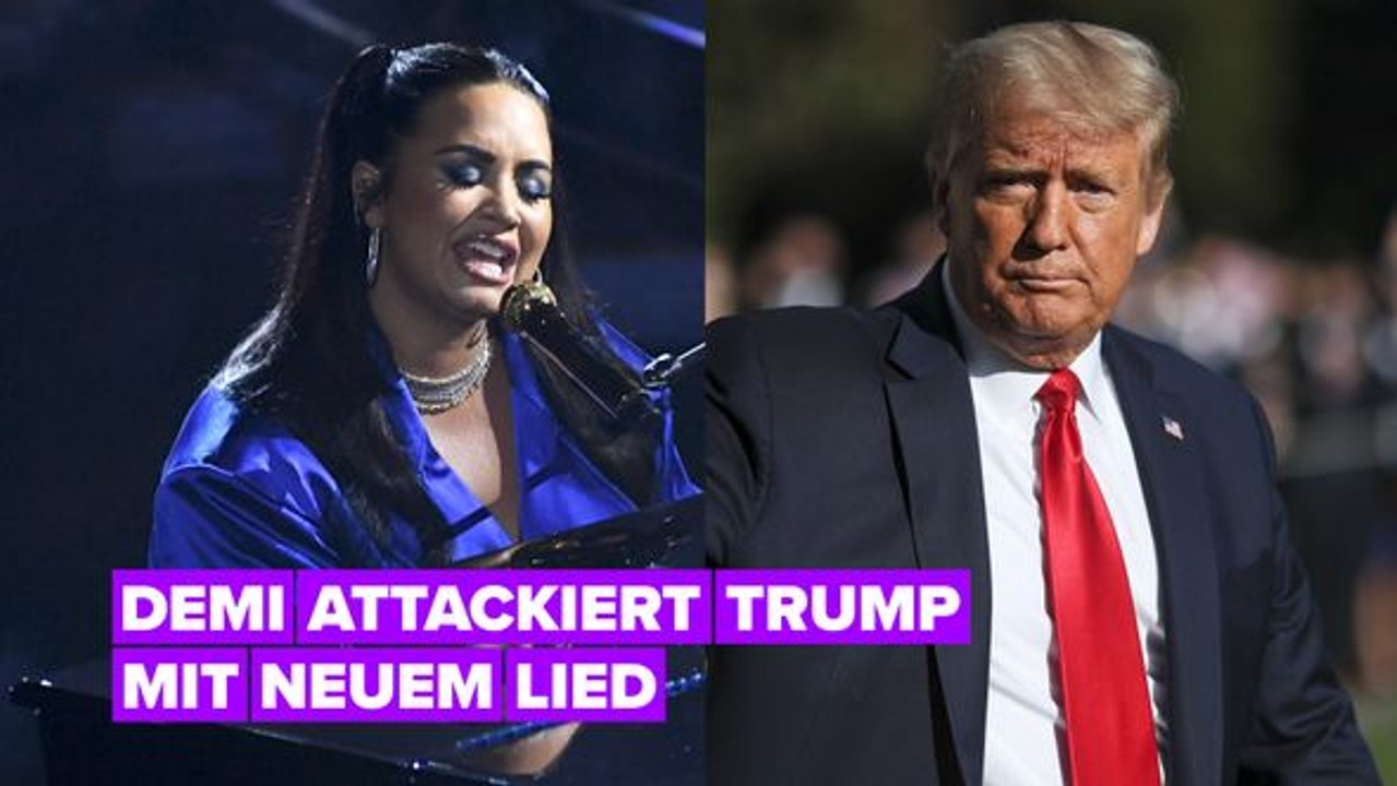 Demi lovato ist es egal, ob ihr anti-trump lied ihre karriere ruiniert