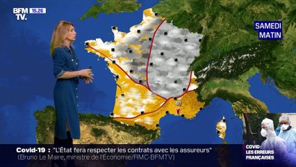 La météo pour ce samedi 17 octobre 2020