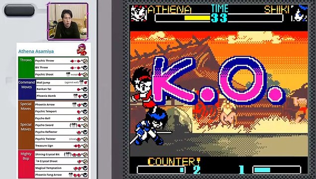 (NeoGeo Pocket Color) Gals Fighters - 03 - Athena Asamiya - Level 5