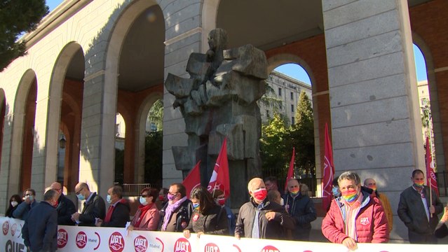 UGT rechaza las calumnias a Largo Caballero y pide que el fascismo no entre en Madrid