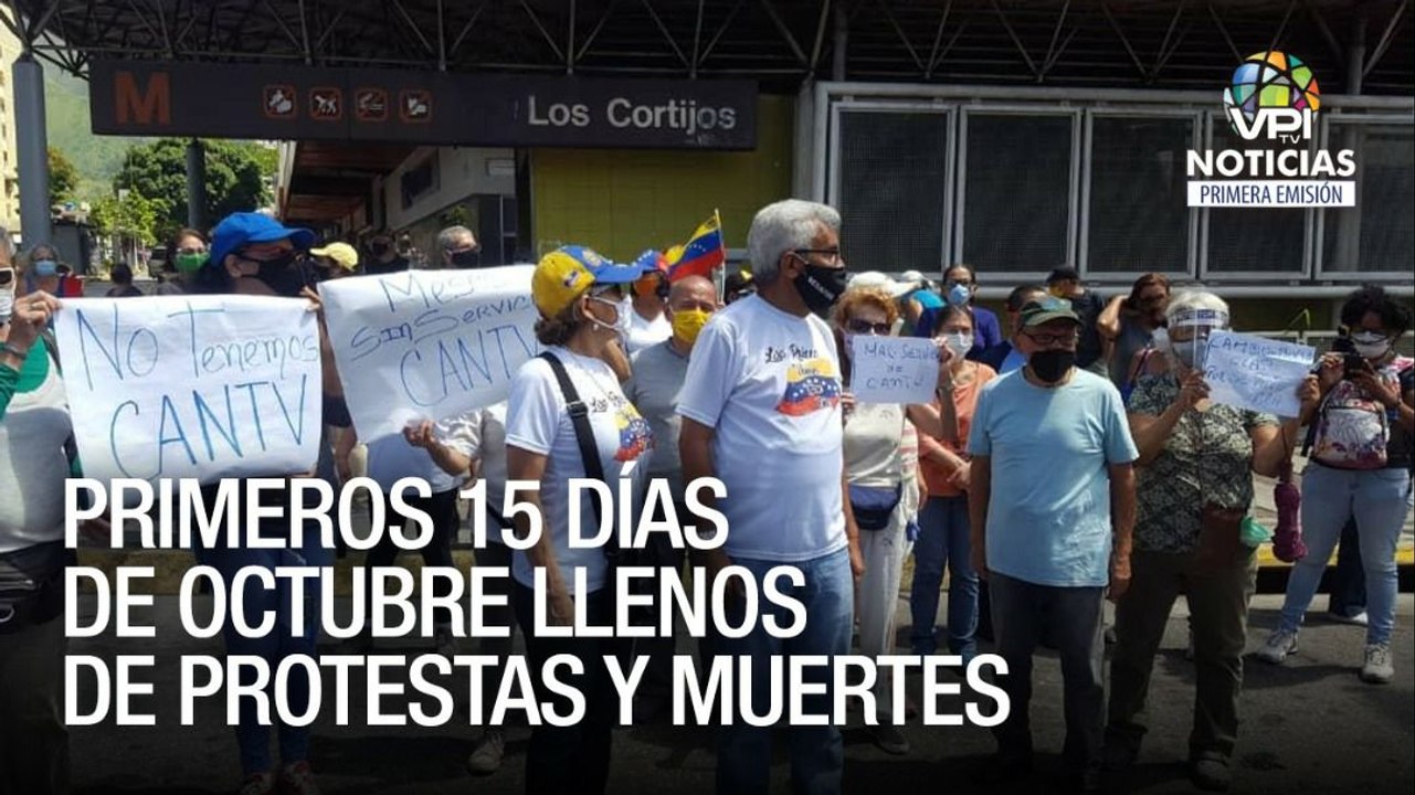EN VIVO - Noticias VPItv Primera Emisión - Viernes 16 de Octubre