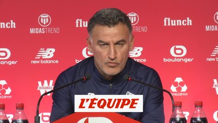 Galtier : «La situation m'inquiète» - Foot - L1 - Mediapro