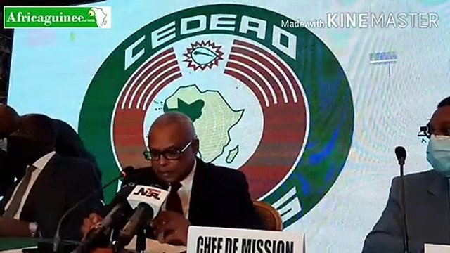 Présidentielle en Guinée : Ce que le chef de la mission des observateurs de la CEDEAO demande aux candidats…