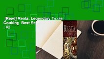 [Read] Reata: Legendary Texas Cooking  Best Sellers Rank : #2